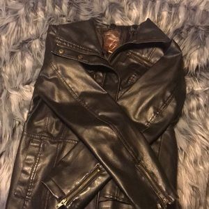 Leather jacket